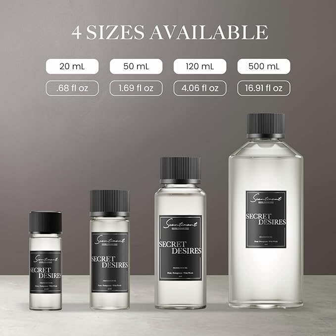 Secret Desires Hotel Diffuser Oil | Aromatherapy Fragrance | Inspired by ARIA® Las Vegas | Notes of Lemon Crème, Raspberry, Pomegranate & Peony (120 mL)