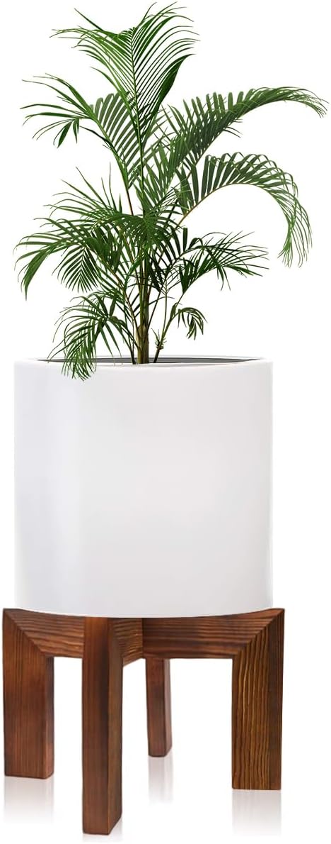Wood Plant Stand Indoor/Outdoor for Plants, Large Size Planter Stand Holder,Sturdy and Stable Flower Pot Stand,Fits Most Size Flower Pots In Room(1 Pack)