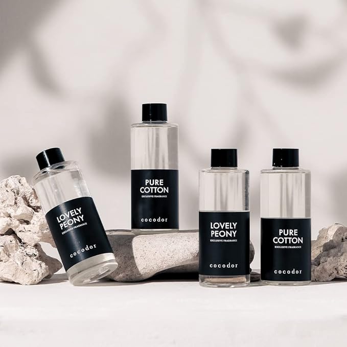 COCODOR Reed Diffuser Oil Refill/Lemon Eucalyptus/6.7oz(200ml)/1 Pack/Aroma Therapy, Home Fragrance, Scented Oils for Bathroom, Bedroom, Office Home Décor