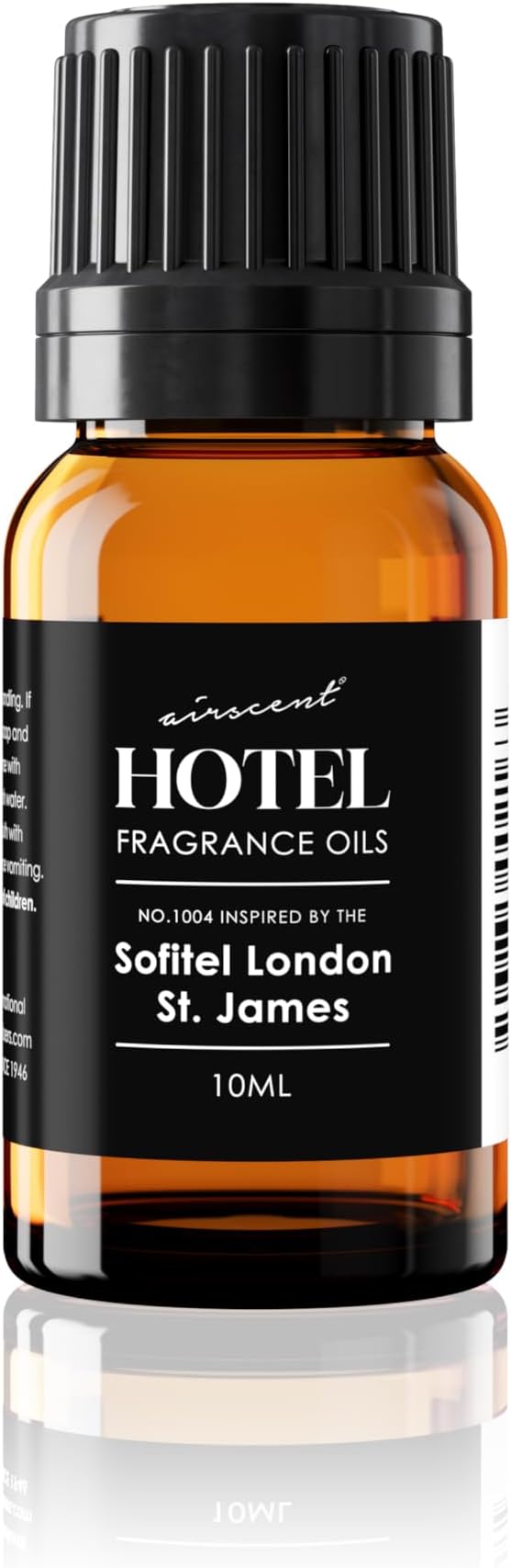 AirScent Hotel Diffuser Oil Inspired by The Sofitel London St. James Hotel - Premium Fragrance Oil No. 1004 for Ultrasonic and Waterless Diffusers and Crafting - 10 mL, .34 fl oz Glass Dropper Bottle
