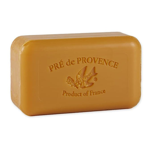 Pre de Provence Artisanal Soap Bar, Natural French Skincare, Enriched with Organic Shea Butter, Quad Milled for Rich, Smooth & Moisturizing Lather, Spiced Rum, 5.3 Ounce