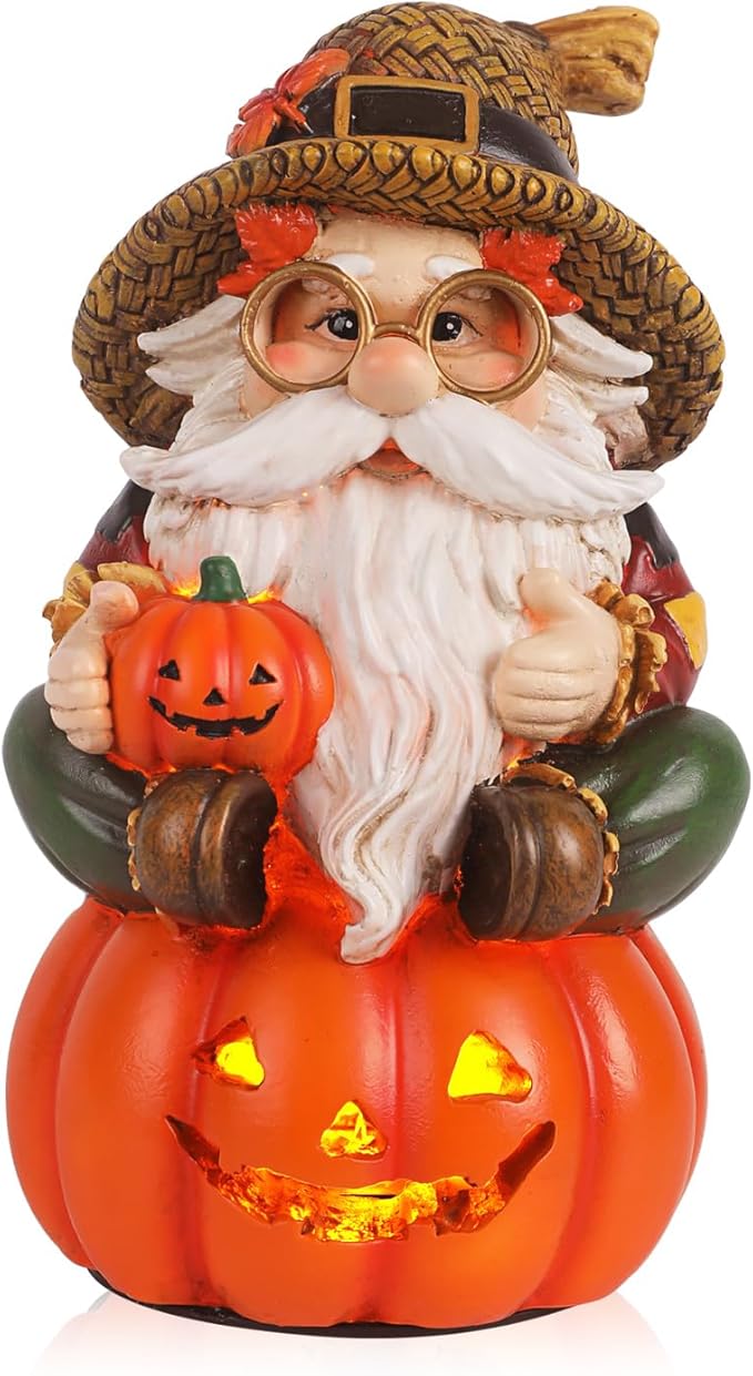 Thanksgiving Fall Gnomes Decorations for Home Handmade Gnomes Autumn Decor Fall Harvest Table Decor for Home Office Shelf Kitchen - Thanksgiving Autumn Gift
