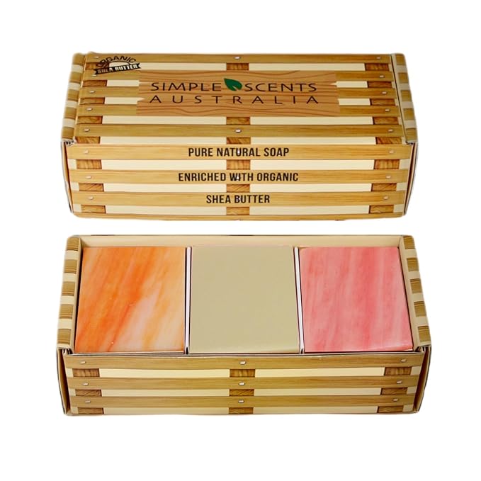 Assorted 6 PCS Natural Soap Bars, Assorted Citrus Delights, 3.5oz Each Moisturizing French Triple Milled Soap Bars Enriched with Shea Butter, Pure Plant Oil Body Soap Bars