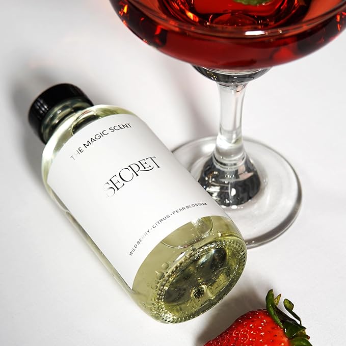 Secret Oils for Diffuser - HVAC, Cold-Air, & Ultrasonic Diffuser Oil - Essential Oils for Diffusers Aromatherapy - Rose and Jasmine Oil - 4 fl oz, 120 mL