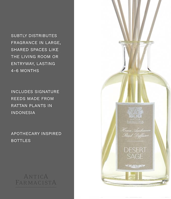 Antica Farmacista Home Ambiance Diffuser, Desert Sage, 16.9 Fl Oz