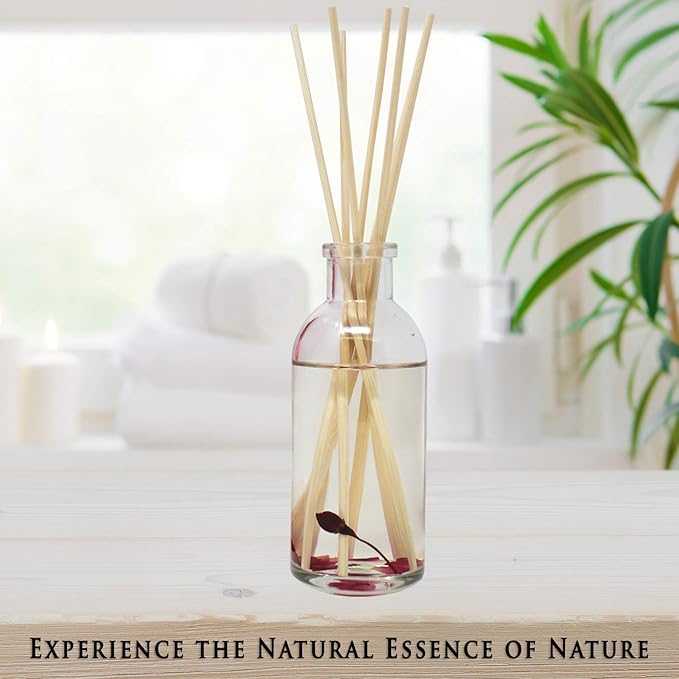 Urban Naturals Red Roses Reed Diffuser Oil Gift Set| Floral Scented Sticks Room Freshener for Bathroom, Kitchen & Bedroom | Great Idea