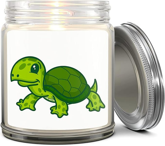 1OAK Lavender Scented Candles - Turtle Candle - Made in USA
