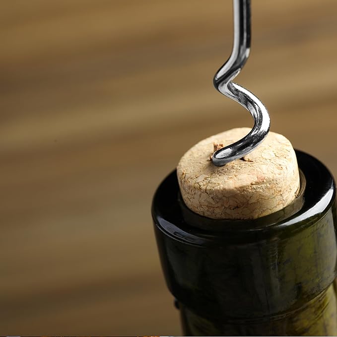 Waiter Corkscrew and Beer Bottle Opener Multifunction Tool (Navy)