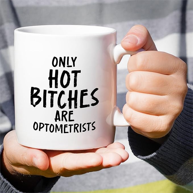 Retreez Funny Optometrist Mug - 11 Oz Ceramic Coffee or Tea Cup - Humorous Optometry Gift for Women Optometrists And Eye Doctors - Appreciation, Graduation, Birthday Gift for Her