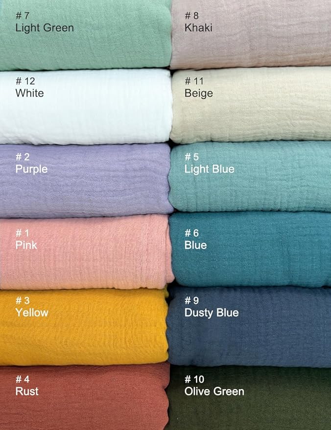 Cotton Rust Bassinet Mattress Sheets, Muslin Bassinet Sheet for Rectangle, Oval, Hourglass Bassinet Mattress, Moses Basket Sheets (46B-04)