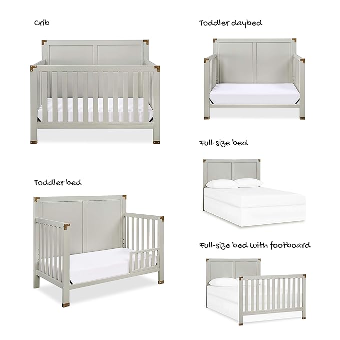 Baby Relax Miles Toddler Guardrail, Graphite Grey