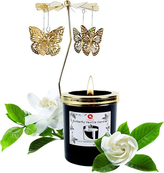 Premium Gardenia Scented Candle for Men & Women, Highly Scented, Long Burning Candles Premium, All Natural Soy Candles, Home Decor with Gift Box