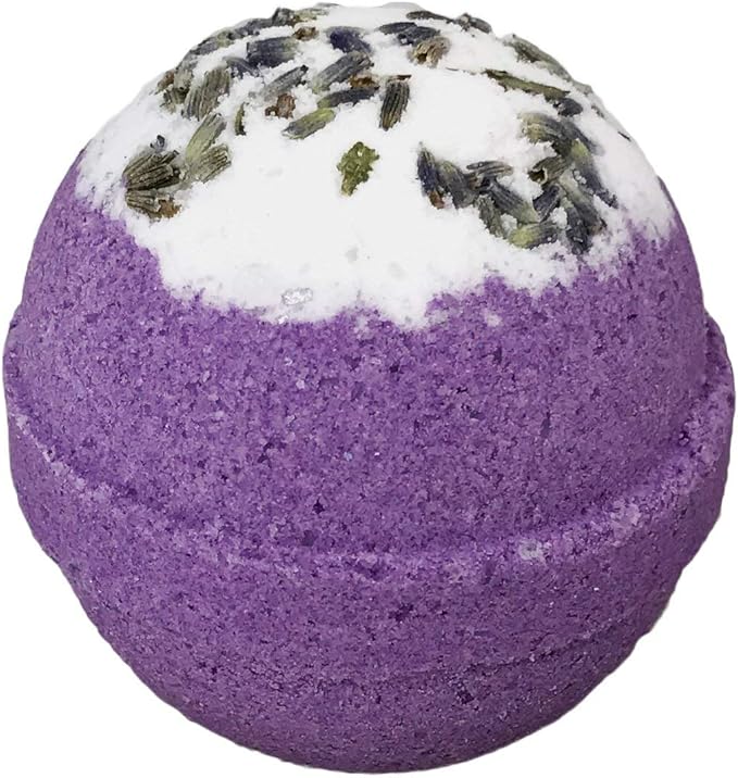Lavender Bath Bombs for Women, Girls & Kids - Romantic Purple Bubble Bath Bomb for Mothers Day Gifts - Relaxing, Incredible Scent, Made in USA, Won't Stain Tub by Two Sisters