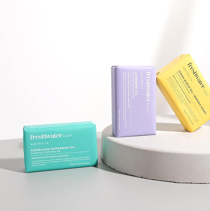 Relaxing Castile Natural Bar Soap for Women Men - Lavender Oil - Nourishing Essential Oils For Dry, Sensitive Skin - Natural Bar Soap, Body Soap - 7 oz 8PK, purple