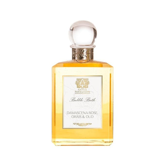 Antica Farmacista Damascena Rose, Orris & Oud Bubble Bath, 16 Fl Oz