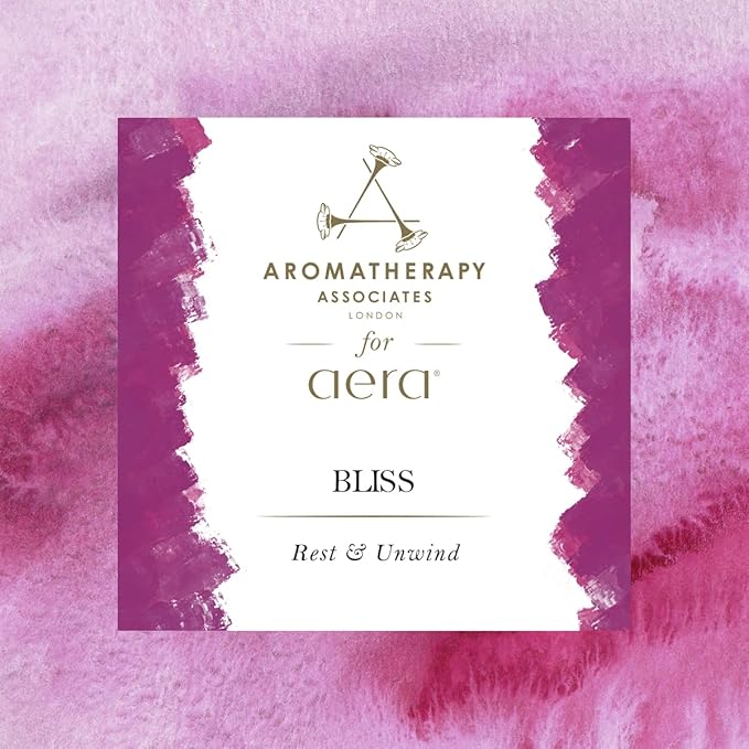 Aera Bliss Essential Oil Aromatherapy Home Fragrance Scent Refill - Notes of Marjoram, Ylang-Ylang and Valerian Essential Oils - Works with The Aera Diffuser