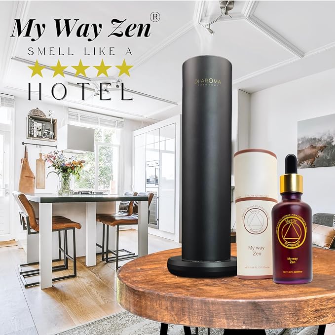 Mystic Romance My Way Zen Premium Home Fragrance Oil - for Aroma Oil Diffusers and Burner Oil Lamps (100ml, Glass) (Pack of 2)