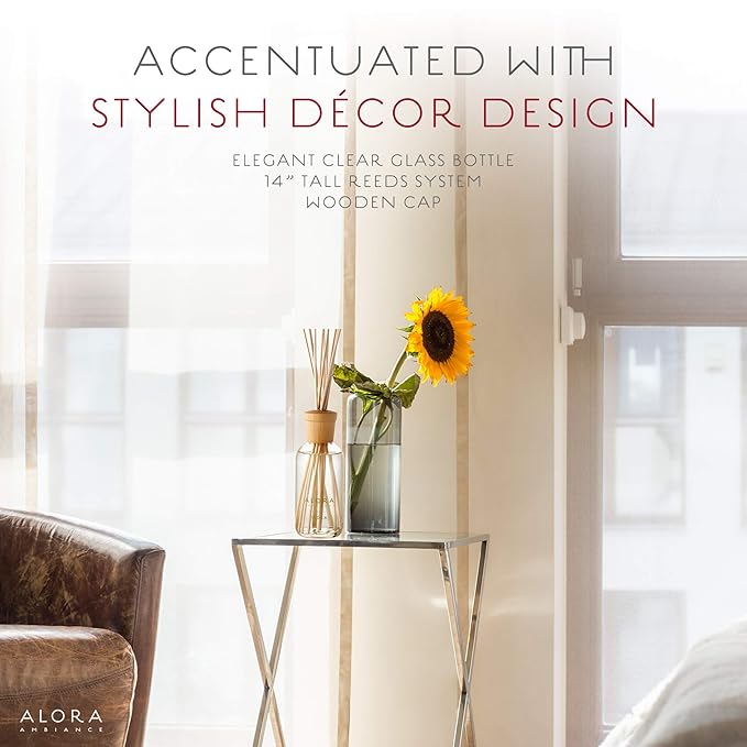 Isola 8 oz Reed Diffuser | Long-Lasting Light & Floral Fragrance | Beautifully Designed for Any Space