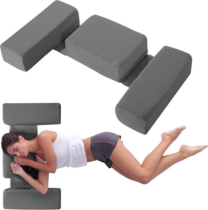 HOMBYS Shoulder Pillow Pillow for Side Sleeper,Ergonomic Memory Foam Pillow for Neck and Shoulder Pain,Cervical Neck Pillow with Armrest Area for Adults Sleeping