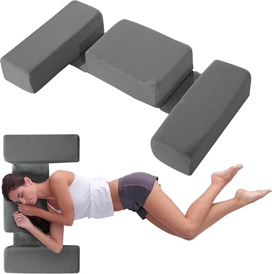 HOMBYS Shoulder Pillow Pillow for Side Sleeper,Ergonomic Memory Foam Pillow for Neck and Shoulder Pain,Cervical Neck Pillow with Armrest Area for Adults Sleeping