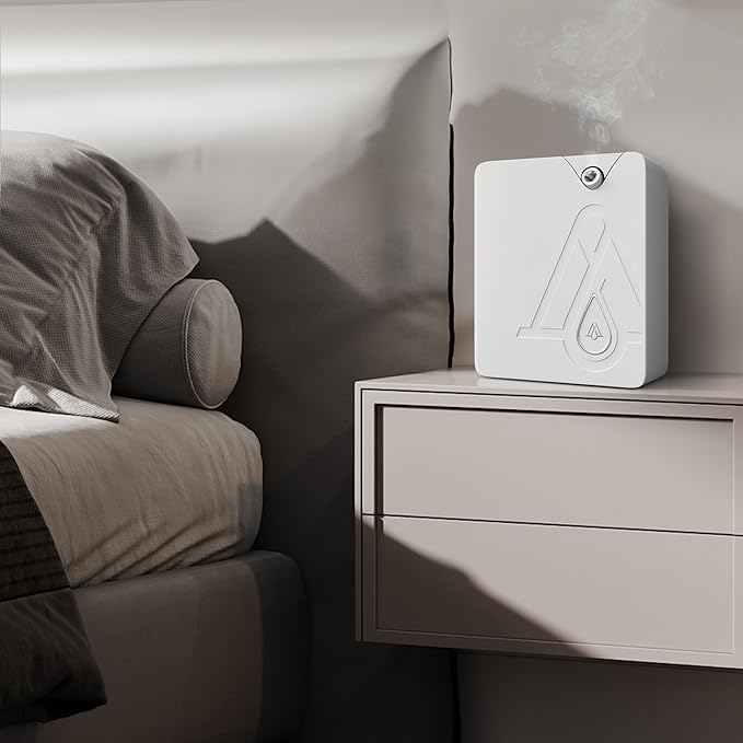 AromaPlan Smart Scent Air Machine for Home, Hotel, Spa, Office– Cold Technology, Hotel Collection Diffuser, Waterless Whole House, White