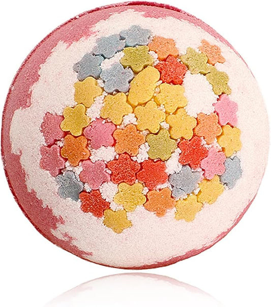Bath Bombs for Women Spa Gift Set with Shea Butter Oils Sea Salt Relaxing Birthday Gift for Her Bubble Bath Skincare Relaxation Aromatherapy Gifts