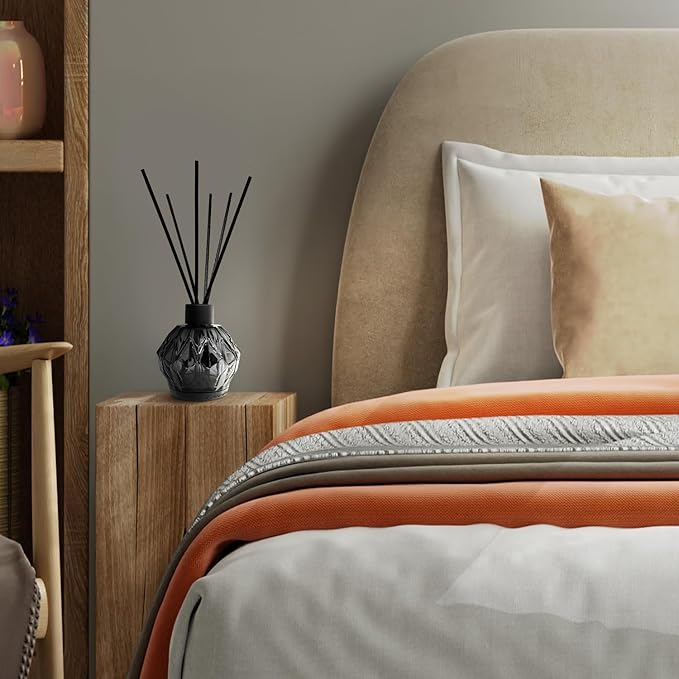 Aromaplan Reed Diffuser, Refreshing Minty Scent Diffuser (8.45 fl oz, 250ml)- Luxury Reed Diffusers Set for Home- Includes Reed Diffuser Sticks & Fragrance Oil in Glass Bottle