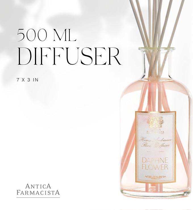 Antica Farmacista Home Ambience Diffuser, Daphne Flower, 16.9 Fl Oz