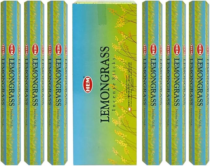 Lemongrass Incense Sticks and Incense Stick Holder Bundle Insence Insense Hem Incense Sticks