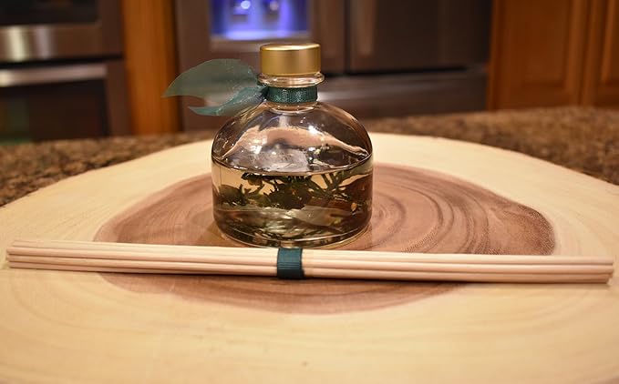 LOVSPA Winter Forest Pine Reed Diffuser Set | Juniper Berries, Sandalwood & Cedar Notes | Made with Real Botanicals | Proudly Made in The USA