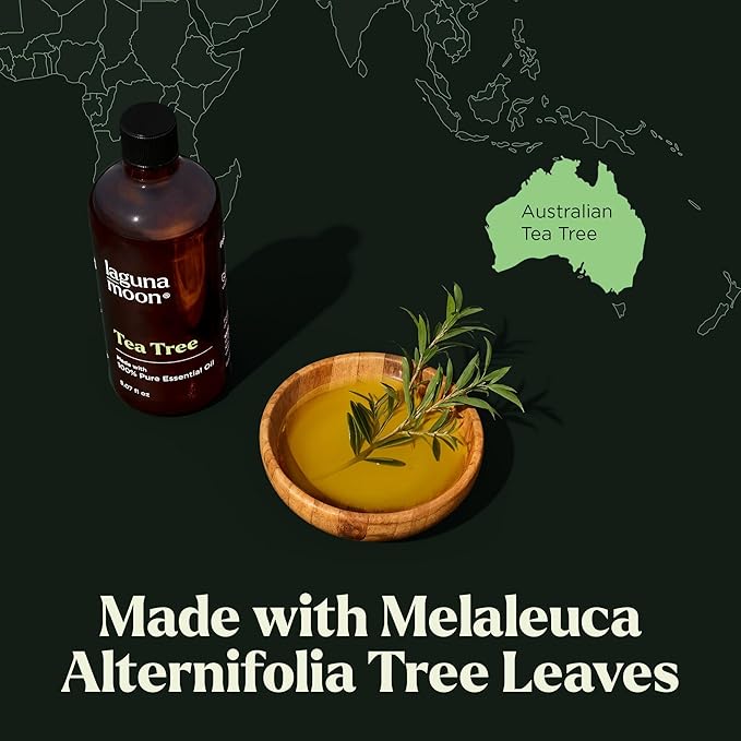 100% Pure Australian Tea Tree Essential Oil (150ml) - XXL Bottle w/Drops for Candle Making Scents and Cleaning Products - Fragrance Oil for Aromatherapy, Relaxation, Diffusers, Yoga, Office, Home Care