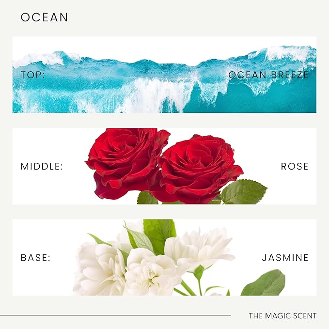 Ocean Oils for Diffuser - HVAC, Cold-Air, & Ultrasonic Diffuser Oil Inspired by Bali - Essential Oils for Diffusers Aromatherapy - 4 fl oz, 120 mL