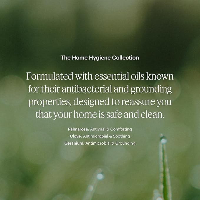 AERA Home Hygiene Geranium - Essential Oil for Home - Soft Pink Petal Fragrance - Geranium, Palmarosa and Clove Essential Oils - Scent Refill - Works with The Diffuser