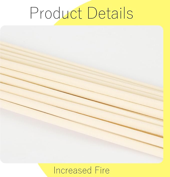 Oil Diffuser Sticks 50pcs 9in/23cm×0.118in/3mm Fragrance Refill Fibre Reed Thick Diffuser Sticks for Diffuser Reed Diffuser Sticks for Home Office Spa and Bedroom