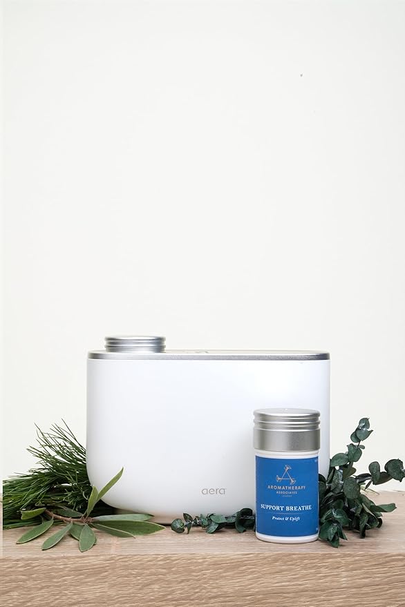 Aera Support Breathe Aromatherapy Essential Oil Home Fragrance Scent Refill - Notes of Eucalyptus, Tea Tree and Pine - Works with The Aera Diffuser