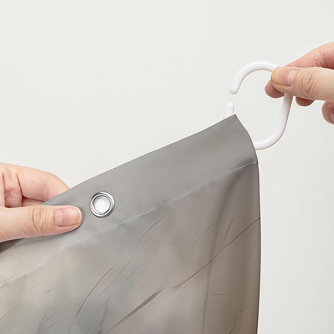 AILONEN 3D Horse Shower Curtain,Black White Galloping Horses Waterproof Fabric Shower Curtains for Bathroom,Farmhouse Animals Bath Curtain Set with Hooks, 72" W*96" H