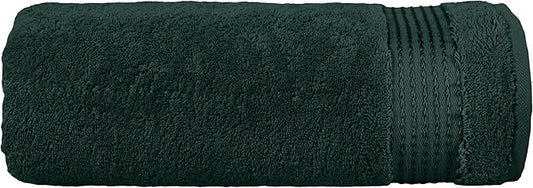 Elegant Comfort Premium Turkish Cotton 1 Piece Jumbo Bath Towel - 35 x 70 inch, Luxurious Hotel Spa Quality 100% Turkish Cotton Large Bath Towel - Highly Absorbent - Soft Bathroom Towel, Hunter Green