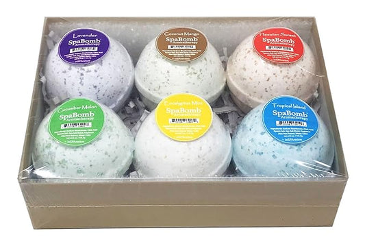 inSPAration 740-SBG SpaBomb 6pk Gift Box, Multi