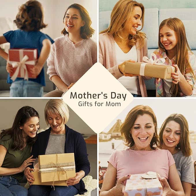 KLL Candle Warmer Lamp with Timer: Birthday Gifts for Women Mom - Home Decor House Warming Gifts New Home - Wax Melt Warmer with 2 Bulbs for Jar Candles
