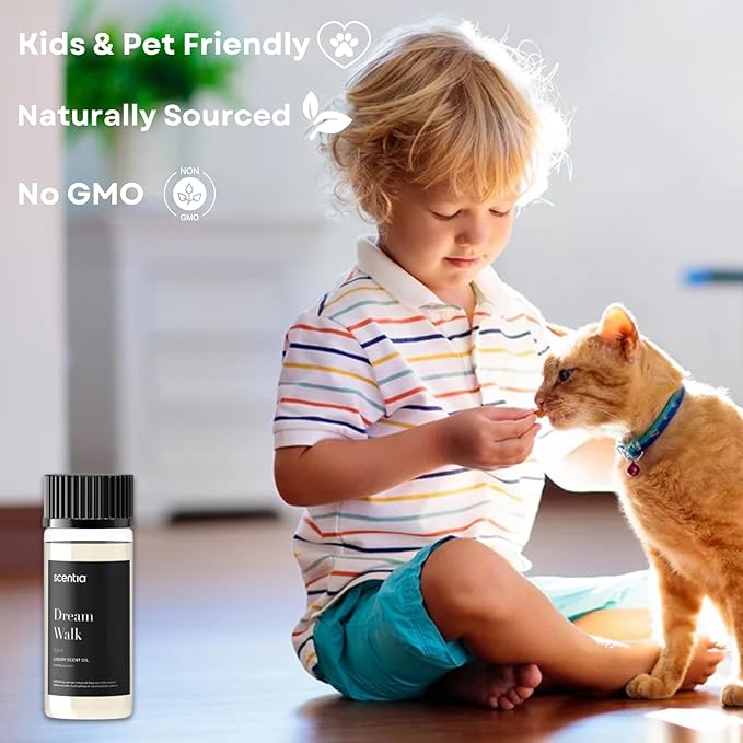 Hotel Diffuser Oil Inspired by The Westin Hotel Scent - 50 ml 1.69 fl oz - Fragrance Oil Blend White Tea, Cedarwood & Amber Notes for Aromatherapy Diffusers and Humidifiers - Dream Walk