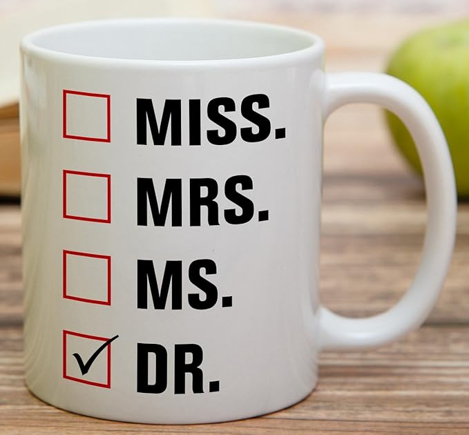 Retreez Funny Mug - Miss Mrs. Ms. Dr. Doctor 11 Oz Ceramic Coffee Mugs - Funny, Sarcasm, Sarcastic, Motivational, Inspirational birthday gifts for medics, friends, coworkers, siblings, dad, mom