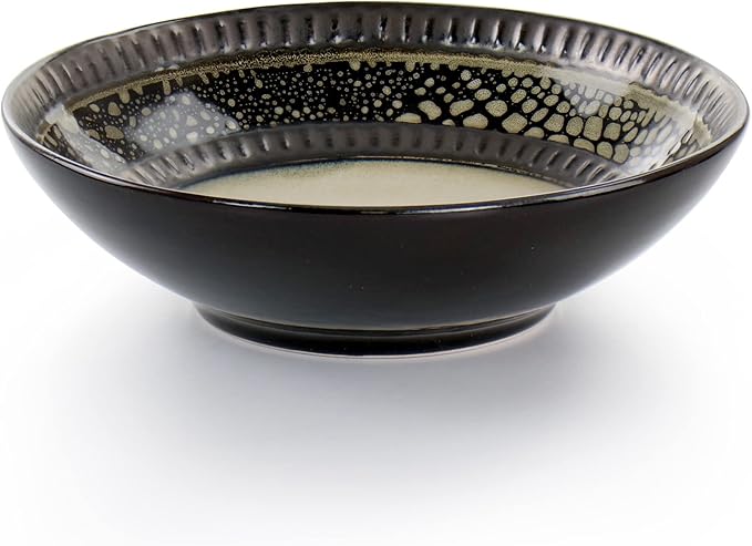 Elama Desert Sand 16 Piece Stoneware Dinnerware Set, Brown