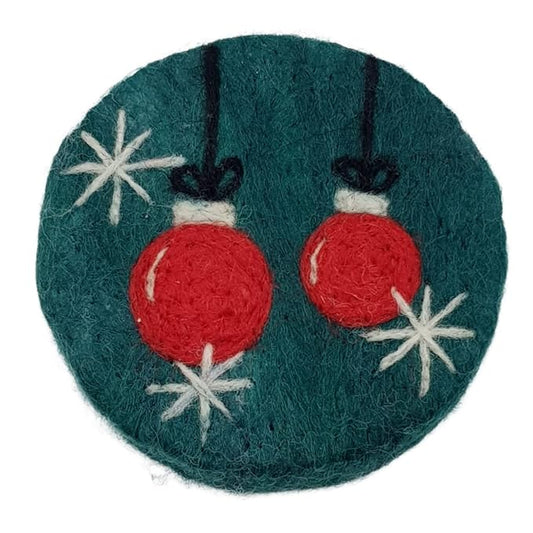 Handmade Felted Christmas Soap | Handcrafted Soap | Unique Housewarming Gift and Lovely Christmas Bathroom Decor | 3 * 3 inch (lights)