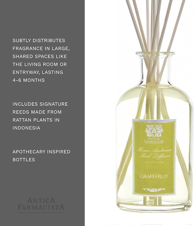 Antica Farmacista Home Ambiance Diffuser,Grapefruit,16.9 Fl Oz