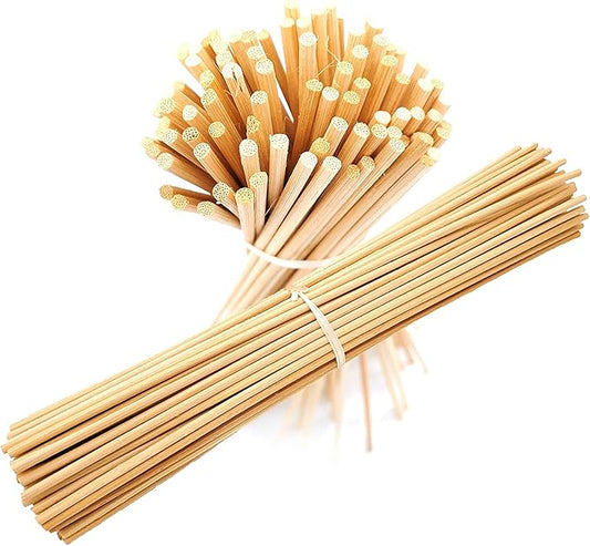 Reed Diffuser Replacement Bamboo Sticks 50pcs - 25cm - 3-5mm for Room Fragrance Oil Diffuser - Room Aromas