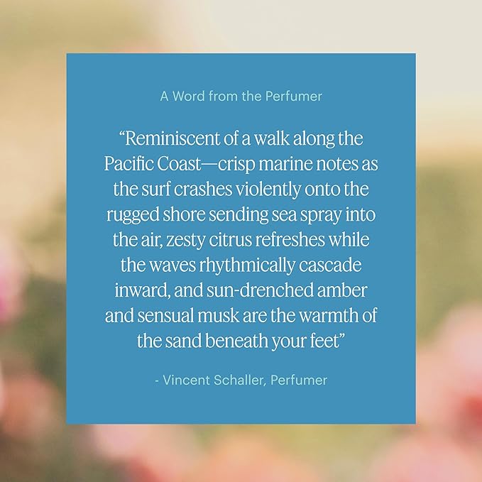 AERA Mini Pacific Surf - Essential Oil for Home – Invigorating Ocean Fragrance - Notes of Marine and Cedarwood - Scent Refill - Capsule Size Works with Mini Diffuser