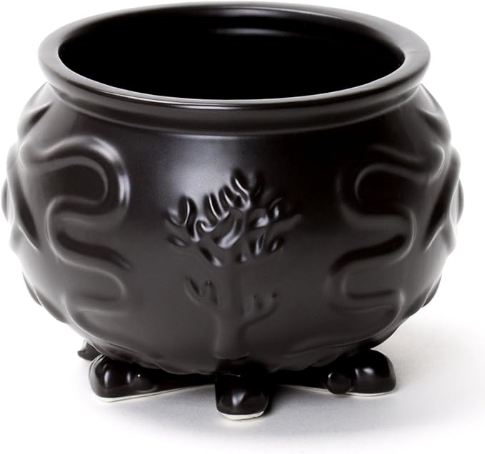 Rogue + Wolf Large Coffee Mug, Big Witch Cauldron Ceramic Mug, Witchcraft Coffee Cups, Ceramic Halloween Decor Spooky Coffee Mugs for Women Porcelain 3D Novelty Gothic Cup Goth Tea Witchy -14 oz 400ml