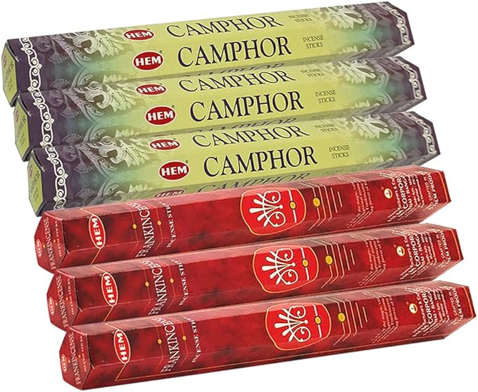 TRUMIRI Camphor & Frankincense Incense Sticks & Holder Bundle Variety Pack From Hem Trumiri Insense Inscents Insencents Insence