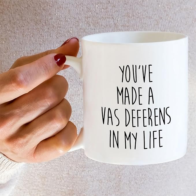 Retreez Funny Urologist Mug - Vas Deferens Pun Mug - 11 Oz Ceramic Coffee Cup - Humorous Appreciation, Thank You Gift for Urology and Vasectomy Doctor, Urology Specialist - Birthday, Graduation Gift