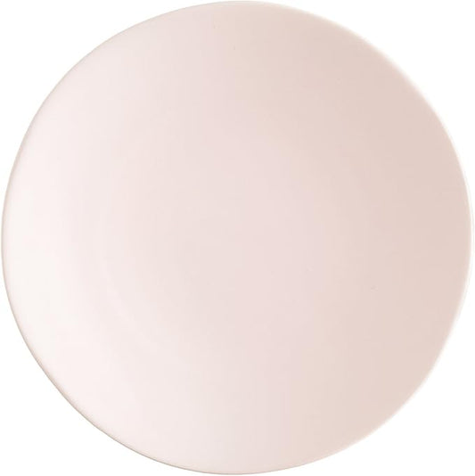 Fortessa Vitraluxe Dinnerware Heirloom Matte Finish Salad Plate 8-Inch, Blush, Set of 4 - STN.8000.8.02